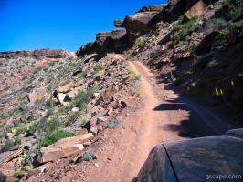 Climbing up Murphy Hogback