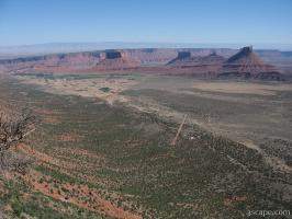 View of Castle Valley from Porcupine Rim