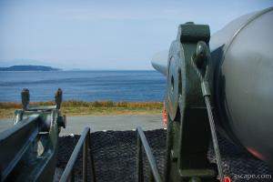 10 inch disappearing gun, Battery Moore