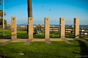 Armed Forces memorial in Santa Monica
