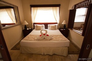 Master suite at Melia Caribe