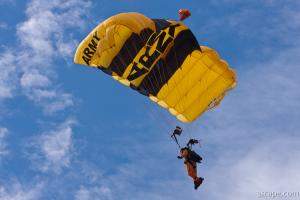 Army Golden Knights Paratrooper