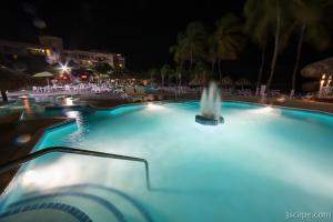 Sunscape Resort Pool at Night
