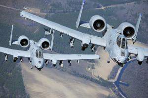 A-10C Thunderbolt II's in formation