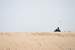 Quad ATV riding in dunes