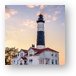 Big Sable Point Light and Keepers House Metal Print