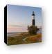 Historic Big Sable Point Light and Keepers house Canvas Print