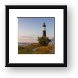 Historic Big Sable Point Light and Keepers house Framed Print