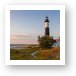Historic Big Sable Point Light and Keepers house Art Print