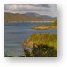 Trunk Bay Panoramic from Peace Hill Metal Print