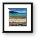 Francis Bay Rock Beach Framed Print