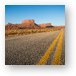 Route 128 near Castle Valley Metal Print