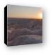 Badlands Overlook Sunset Canvas Print