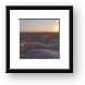 Badlands Overlook Sunset Framed Print