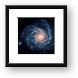 Spiral galaxy NGC 1232 Framed Print