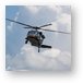 US Border Patrol Blackhawk Helicopter Metal Print