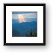 God Rays Over the Blue Ridge Mountains Framed Print