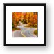 Jens Jensen Winding Road Panoramic Framed Print