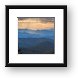 Blue Ridge Mountain Panoramic Framed Print