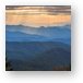 Blue Ridge Mountain Panoramic Metal Print