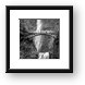 Multnomah Falls Black and White 2 Framed Print