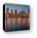 Vancouver Skyline at Dusk Panoramic Canvas Print
