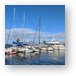 Boats in Red Hook Marina Metal Print