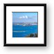 St. Thomas from Caneel Hill Framed Print