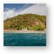 Ruin on Whistling Cay Metal Print