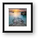 Sunset at Smith Cove Framed Print