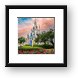 Cinderella Castle at Dawn Framed Print