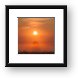 Sunrise in Hawk Hollow Framed Print