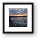 Sunrise over Fish Lake Framed Print