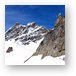 Jungfrau and observatory Metal Print