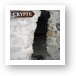 The crypt in Chateau de Chillon Art Print