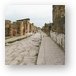 Pompeii street Metal Print
