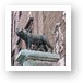 Statue of the wolf and Romulus and Remus - Legend of the founding of Rome Art Print