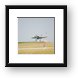 F-18 Hornet taking off Framed Print