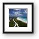 View of the south side of the island from Punta Colarain Lighthouse Framed Print