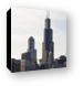 311 S. Wacker Building and the Willis (Sears) Tower Canvas Print
