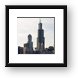 311 S. Wacker Building and the Willis (Sears) Tower Framed Print
