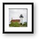 Sand Point Lighthouse - Escanaba, MI Framed Print