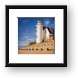 Point Betsie Lighthouse Michigan Framed Print