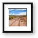 This patch of mud caused me some concern... Framed Print