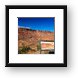 Moab Fault Framed Print