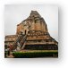 Huge pagoda of Wat Chedi Luang was partially destroyed in a 1545 earthquake Metal Print