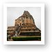 Huge pagoda of Wat Chedi Luang was partially destroyed in a 1545 earthquake Art Print