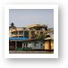 Condo along one of many canals (khlongs) Art Print