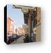 Main Street store signs Canvas Print