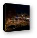 View of downtown Helmond from our hotel room Canvas Print